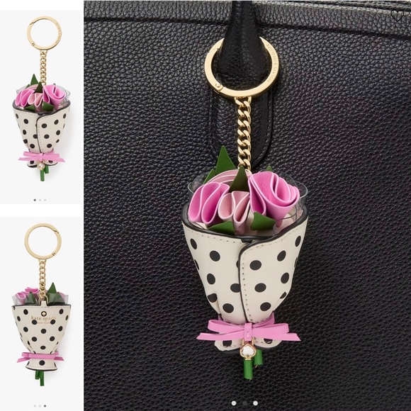 Kate Spade New York Flora Flower Novelty Bouquet Bag - Picture 4 of 16